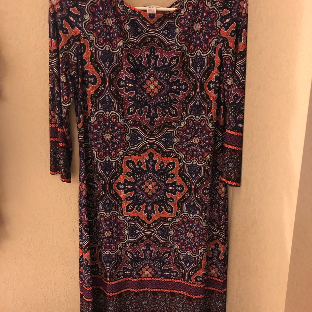 Wisp paisley dress